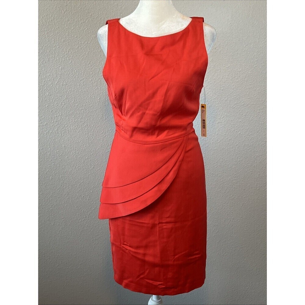Alice + Olivia Cocktail Dress Red Size 2 NWT